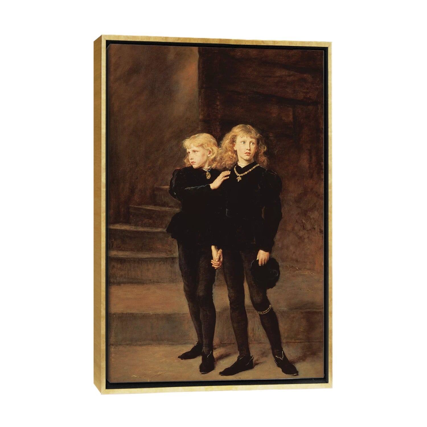 iCanvas "The Princes Edward and Richard in the Tower, 1878 " by Sir